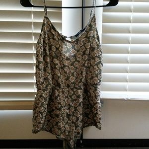 F21 Floral Romper